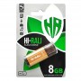 Купить ᐈ Кривой Рог ᐈ Низкая цена ᐈ Флеш-накопитель USB 8GB Hi-Rali Stark Series Gold (HI-8GBSTGD)