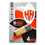 Купить ᐈ Кривой Рог ᐈ Низкая цена ᐈ Флеш-накопитель USB 4GB Hi-Rali Stark Series Gold (HI-4GBSTGD)