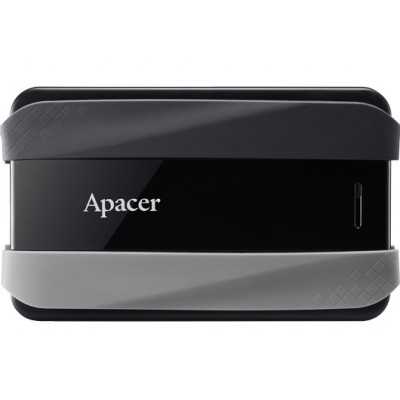 Купить ᐈ Кривой Рог ᐈ Низкая цена ᐈ Внешний жесткий диск 2.5" USB 1.0TB Apacer AC533 Black (AP1TBAC533B-1)