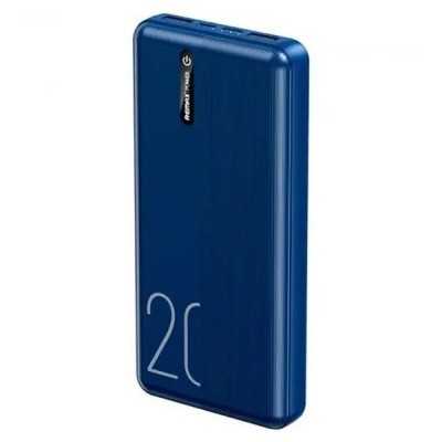 Купить ᐈ Кривой Рог ᐈ Низкая цена ᐈ Универсальная мобильная батарея Remax RPP-296 Landon 20000mAh Blue (2000700010819)