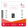 Купить ᐈ Кривой Рог ᐈ Низкая цена ᐈ Карта памяти MicroSDHC 4GB Class 10 T&G (TG-4GBSDCL10-00)