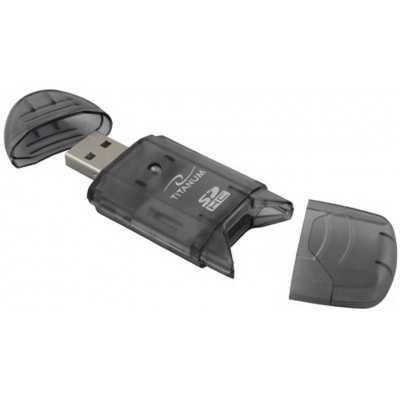 Купить ᐈ Кривой Рог ᐈ Низкая цена ᐈ Кардридер USB2.0 Gembird FD2-SD-1 Gray
