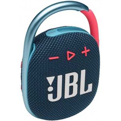 Купить ᐈ Кривой Рог ᐈ Низкая цена ᐈ Акустическая система JBL Clip 4 Blue Pink (JBLCLIP4BLUP)