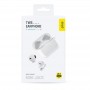 Купить ᐈ Кривой Рог ᐈ Низкая цена ᐈ Bluetooth-гарнитура Piko TWS-MiniJack White (1283126583407)
