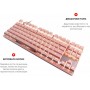 Купить ᐈ Кривой Рог ᐈ Низкая цена ᐈ Клавиатура беспроводная Motospeed GK82 Outemu Red Pink (mtgk82pmr)