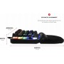 Купить ᐈ Кривой Рог ᐈ Низкая цена ᐈ Клавиатура Motospeed K27 Outemu Red Black (mtk27mr)