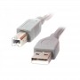 Купить ᐈ Кривой Рог ᐈ Низкая цена ᐈ Кабель Cablexpert USB - USB Type-B V 2.0 (M/M), 1.8 м, серый (CCP-USB2-AMBM-6G)