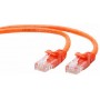 Купить ᐈ Кривой Рог ᐈ Низкая цена ᐈ Патч-корд UTP Cablexpert (PP12-2M/O) литой, 50u "штекер с защелкой, 2 м, оранжевый