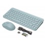 Купить ᐈ Кривой Рог ᐈ Низкая цена ᐈ Комплект (клавиатура, мышь) беспроводной A4Tech Fstyler FG3200 Air Blue