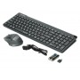 Купить ᐈ Кривой Рог ᐈ Низкая цена ᐈ Комплект (клавиатура, мышь) беспроводной A4Tech Fstyler FG2400 Air Black