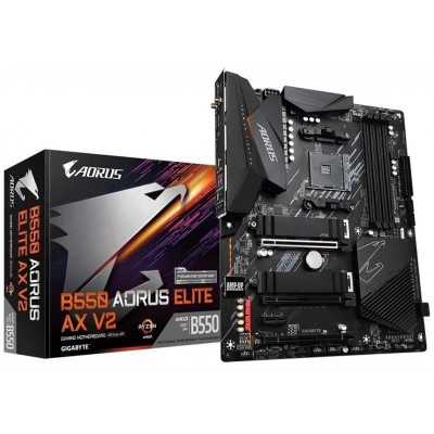 Купить ᐈ Кривой Рог ᐈ Низкая цена ᐈ Материнская плата Gigabyte B550 Aorus Elite AX V2 Socket AM4