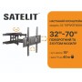 Купить ᐈ Кривой Рог ᐈ Низкая цена ᐈ Кронштейн Satelit 32-70PIVOT400A (VESA400х400)