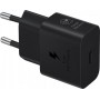 Купить ᐈ Кривой Рог ᐈ Низкая цена ᐈ Сетевое зарядное устройство Samsung EP-T2510XBEGEU Black, 25W + кабель USB Type-C