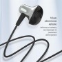 Купить ᐈ Кривой Рог ᐈ Низкая цена ᐈ Гарнитура СolorWay Slim 3.5 mm Wired Earphone Blast 1 Black (CW-WD01BK)