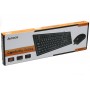 Купить ᐈ Кривой Рог ᐈ Низкая цена ᐈ Комплект (клавиатура, мышь) A4Tech KR-8572 Black