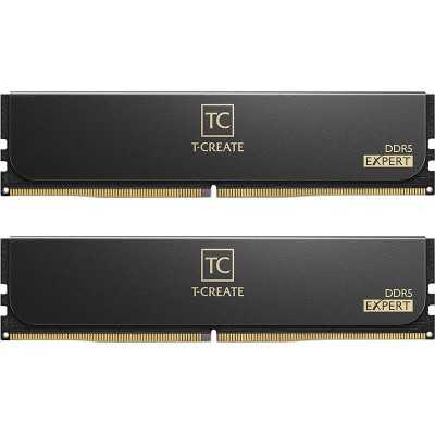 Купить ᐈ Кривой Рог ᐈ Низкая цена ᐈ Модуль памяти DDR5 2x16GB/6000 Team T-Create Expert Black (CTCED532G6000HC38ADC01)
