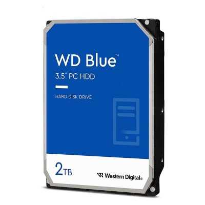 Купить ᐈ Кривой Рог ᐈ Низкая цена ᐈ Накопитель HDD SATA 2.0TB WD Blue 5400rpm 64MB (WD20EARZ)