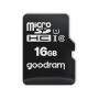 Купить ᐈ Кривой Рог ᐈ Низкая цена ᐈ Карта памяти MicroSDHC 16GB UHS-I Class 10 GOODRAM + SD-adapter + OTG Card reader (M1A4-016