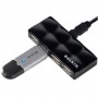 Купить ᐈ Кривой Рог ᐈ Низкая цена ᐈ Концентратор USB2.0 Belkin Mobile Hub Black (F5U701cwBLK) 7хUSB2.0 + бп