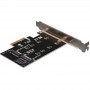 Купить ᐈ Кривой Рог ᐈ Низкая цена ᐈ Контроллер Frime (ECF-PCIEtoSSD001.LP) PCI-E-M.2 (B&M Key) NGFF