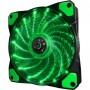 Купить ᐈ Кривой Рог ᐈ Низкая цена ᐈ Вентилятор Frime Iris LED Fan 15LED Green (FLF-HB120G15); 120х120х25мм, 3-pin+4-pin
