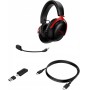 Купить ᐈ Кривой Рог ᐈ Низкая цена ᐈ Гарнитура HyperX Cloud III Wireless Black/Red (77Z46AA)