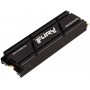 Купить ᐈ Кривой Рог ᐈ Низкая цена ᐈ Накопитель SSD 4TB Kingston Fury Renegade with Heatsink M.2 2280 PCIe 4.0 x4 NVMe 3D TLC (SF