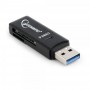 Купить ᐈ Кривой Рог ᐈ Низкая цена ᐈ Кардридер Gembird USB3.0 UHB-CR3-01 Black