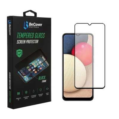 Купить ᐈ Кривой Рог ᐈ Низкая цена ᐈ Защитное стекло BeCover для Samsung Galaxy A03s SM-A037 Black (706776)
