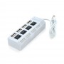 Купить ᐈ Кривой Рог ᐈ Низкая цена ᐈ Концентратор USB2.0 Voltronic 4хUSB2.0 White (YT-HWS4HS-W/03961), Blister