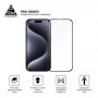 Купить ᐈ Кривой Рог ᐈ Низкая цена ᐈ Защитное стекло Armorstandart Pro для Apple iPhone 15 Pro, Black, 0.3mm (ARM71484)