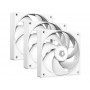 Купить ᐈ Кривой Рог ᐈ Низкая цена ᐈ Вентилятор ID-Cooling AF-125-W Trio, 120x120x25мм, 4-pin PWM, White