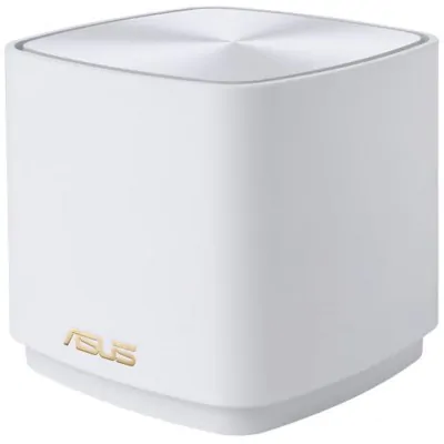 Купить ᐈ Кривой Рог ᐈ Низкая цена ᐈ Беспроводной маршрутизатор Asus ZenWiFi AX Mini XD4 1PK White (XD4-W-1-PK) (AX1800, 1xGE LAN