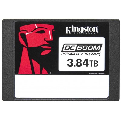 Купить ᐈ Кривой Рог ᐈ Низкая цена ᐈ Накопитель SSD 3.84TB Kingston SSD DC600M 2.5" SATAIII 3D TLC (SEDC600M/3840G)