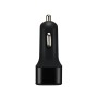 Купить ᐈ Кривой Рог ᐈ Низкая цена ᐈ Автомобильное зарядное устройство Canyon (3USB, 2.1A) Black (CNE-CCA07B)