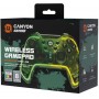 Купить ᐈ Кривой Рог ᐈ Низкая цена ᐈ Геймпад беспроводной Canyon CND-GPW02 Green/Yellow USB