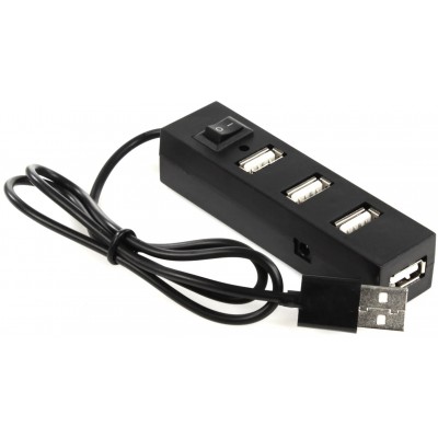 Купить ᐈ Кривой Рог ᐈ Низкая цена ᐈ Концентратор USB2.0 Atcom TD1004 (9579) 4хUSB2.0