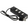 Купить ᐈ Кривой Рог ᐈ Низкая цена ᐈ Концентратор USB2.0 Atcom TD1004 (9579) 4хUSB2.0