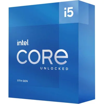 Купить ᐈ Кривой Рог ᐈ Низкая цена ᐈ Процессор Intel Core i5 11600KF 3.9GHz (12MB, Rocket Lake, 95W, S1200) Box (BX8070811600KF)