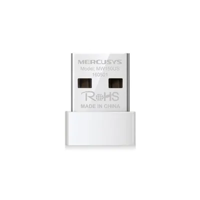 Купить ᐈ Кривой Рог ᐈ Низкая цена ᐈ Беспроводной адаптер Mercusys MW150US (N150, USB)