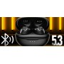 Купить ᐈ Кривой Рог ᐈ Низкая цена ᐈ Bluetooth-гарнитура Hator Hyреrpunk Truetones HD Black (HTA-415)
