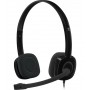Купить ᐈ Кривой Рог ᐈ Низкая цена ᐈ Гарнитура Logitech H151 Stereo Black (981-000589)