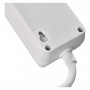 Купить ᐈ Кривой Рог ᐈ Низкая цена ᐈ Фильтр питания Emos (P1523RU) с выключателем, 2xUSB, 5 розеток, 1.5мм2, 3м, White