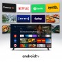 Купить ᐈ Кривой Рог ᐈ Низкая цена ᐈ Телевизор Thomson Android TV 50" UHD 50UA5S13