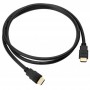 Купить ᐈ Кривой Рог ᐈ Низкая цена ᐈ Кабель Atcom Standard HDMI - HDMI V 1.4 (M/M), 1.5 м, черный (17001) пакет