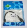 Купить ᐈ Кривой Рог ᐈ Низкая цена ᐈ Аудио-кабель Atcom 3.5 мм - 2х3.5 мм (M/F), 0.1 м, черный (16850) пакет 