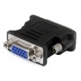 Купить ᐈ Кривой Рог ᐈ Низкая цена ᐈ Переходник Atcom DVI 24+5pin - VGA (M/F) Black (11209)