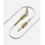 Купить ᐈ Кривой Рог ᐈ Низкая цена ᐈ Аудио-кабель Luxe Cube 3.5 мм - 3.5 мм (M/M), 1.2 м, белый (7775557575679)