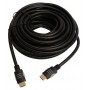 Купить ᐈ Кривой Рог ᐈ Низкая цена ᐈ Кабель Tecro HDMI - HDMI V 1.4 (M/M), 7.5 м, Black (HD 07-50)