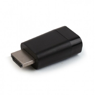 Купить ᐈ Кривой Рог ᐈ Низкая цена ᐈ Адаптер Cablexpert HDMI - VGA (M/F), Black (A-HDMI-VGA-001)